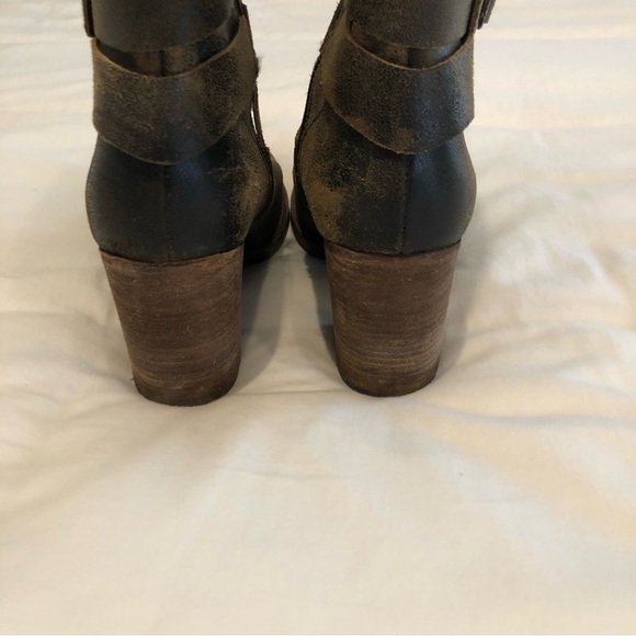 Charles by Charles David distressed leather boots size 7 - Picture 5 of 7